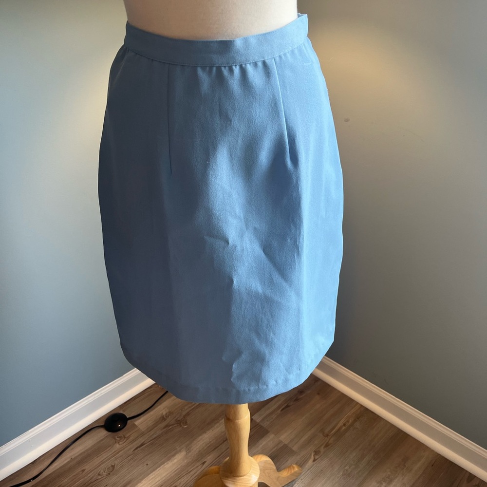 Vintage baby blue skirt